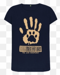 Paw Print Top - Short Sleeve Png,Blue Paw Print Logos