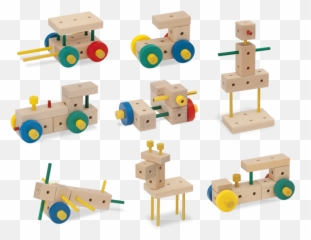 Building Blocks Png - Clipart Baby Building Block Push Wooden Engineering Toys