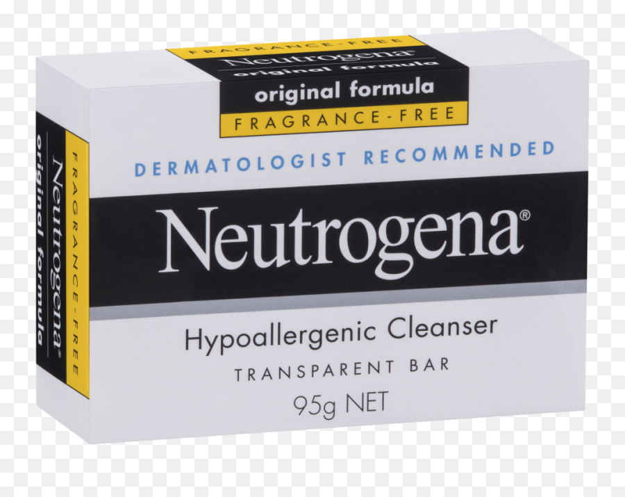 Details About Neutrogena Hypoallergenic Cleanser Transparent Bar 95g Sensitive Skin Cleansing - Neutrogena Cleansing Bar Hypoallergenic Png,Hypoallergenic Icon