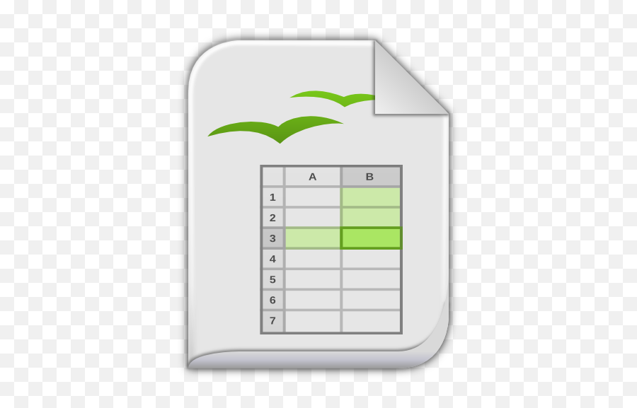 App Vnd Oasis Opendocument Spreadsheet - App Planilha Png,Open Document Icon