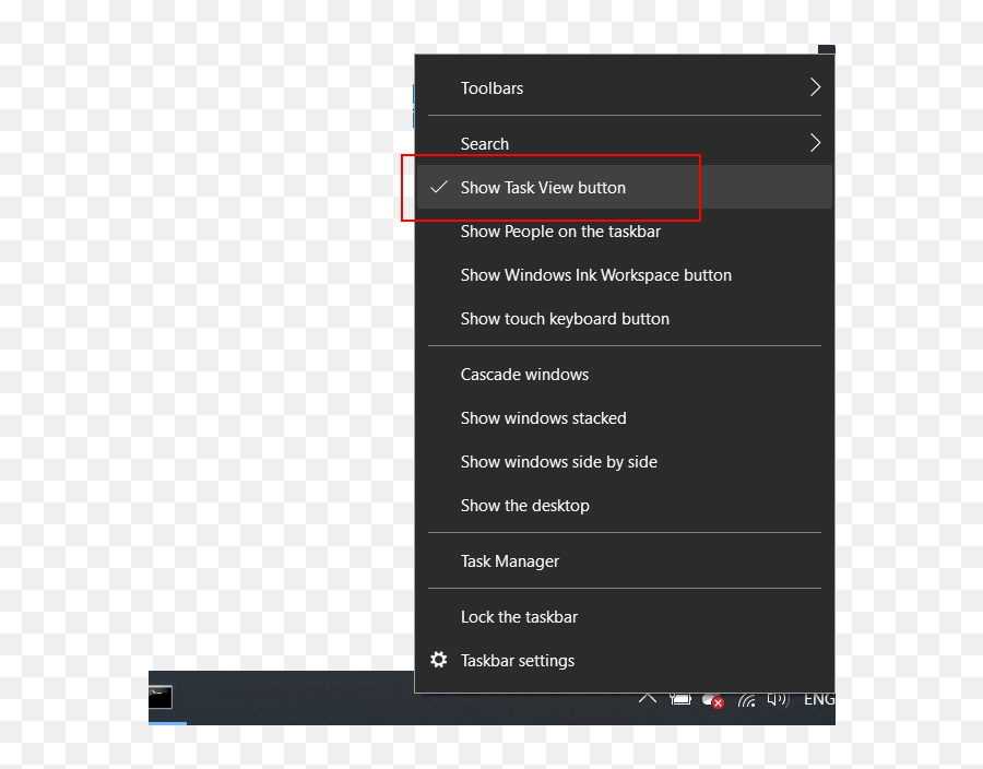 Multiple Desktops - Vertical Png,Show Keyboard Icon On Taskbar Windows 10