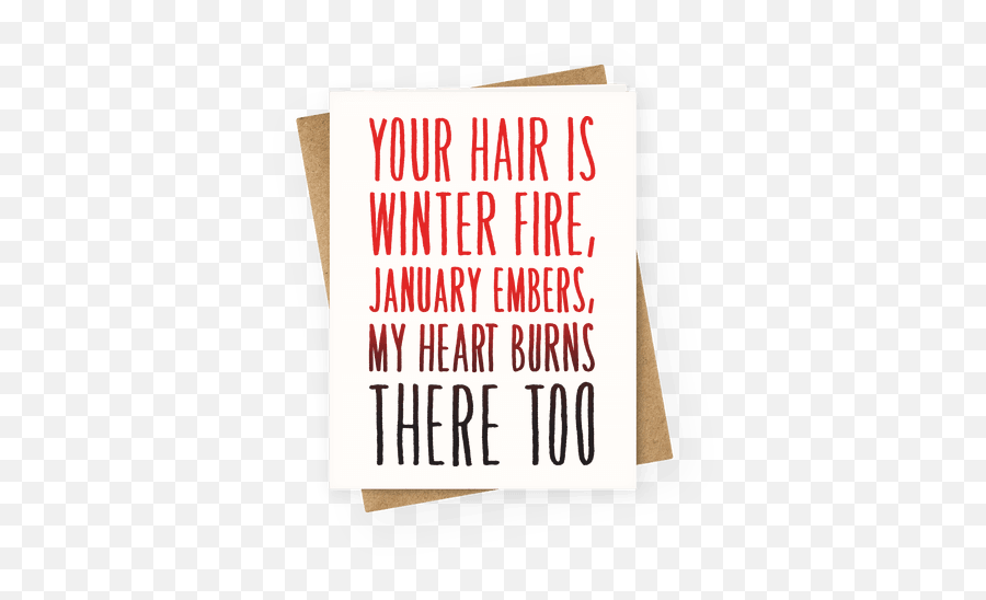 Download Your Hair Is Winter Fire Haiku Greeting Card - Am Poster Png,Fire Embers Png
