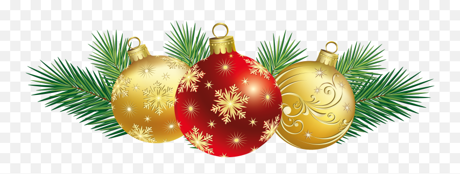 Xmas Colorful Ornaments Png Free Background - Clip Art Christmas Images Free,Ornaments Png