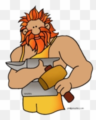 Write Greek Mythology Test Quizlet - Vulcan Roman God Cartoon png