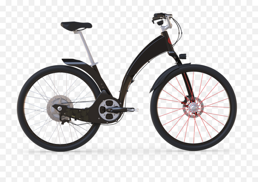 Bike Folding Electric - Roadeo Hank In Black Cycle Png,Incase 13 Icon Sleeve With Tensaerlite