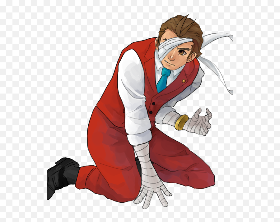 Apollo Justice Png - I Drew Apollo Justice From Ace Attorney Apollo Justice Png Fade,Ace Attorney Icon