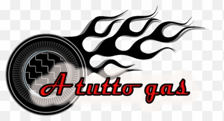 A Tutto Gas Logo - Fire Png,Speedometer Logos