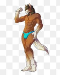 Bitch I M - Cartoon Bulge Png,Abs Png