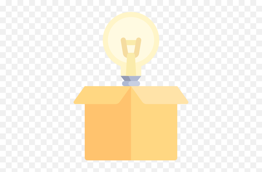 Box Illumination Seo And Web Light Bulb Idea Icon - Illustration Png,Idea Icon Png