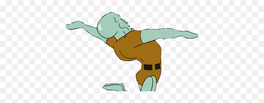 Download Hd The Squidward Army - Squidward Dancing Gif Funny Meme Gif Transparent Png,Dancing Gif Transparent