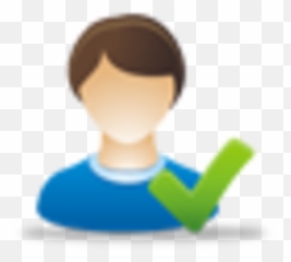 Accept Male User 1 Free Images - vector clip Registro De Clientes Png