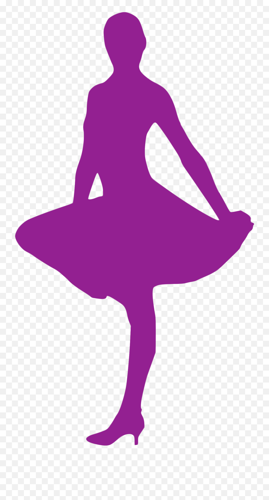 Computer Icons Ballet Dancer Silhouette - Silhouette Png Dance Icon Png Pink,Dance Icon