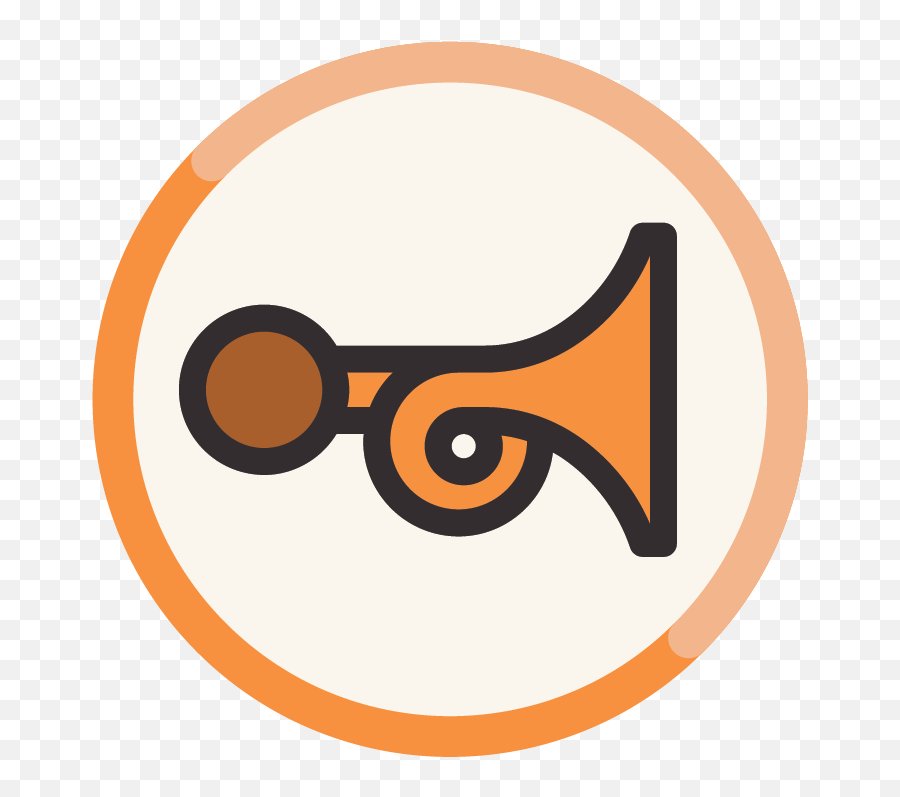 The Sudsy Challenge - Orange Sky Ellen Kunzli Brass Instrument Png,Car Horn Icon