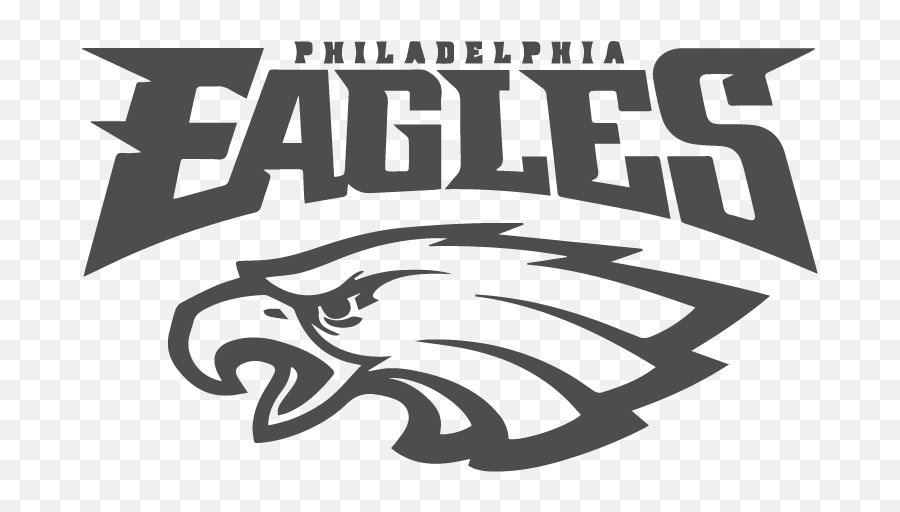 Philadelphia Eagles Logo Silhouette - Transparent Background Philadelphia Eagles Logo Png,Eagles Logo Png