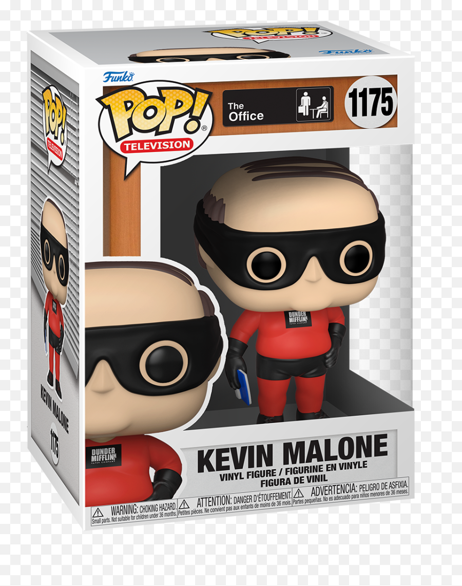 Funko Pop Television - The Office Kevin Malone As Dunder Funko Kevin As Dunder Mifflin Superhero Png,Incredibles 2 Icon