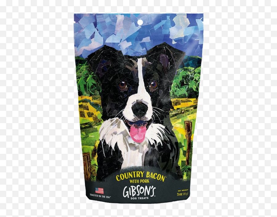 Gibsonu0027s Country Bacon Dog Treats 3 Oz - Dog Treat Gibsons Png,Icon Border Collies