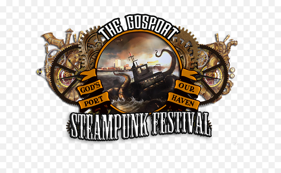 The Gosport Steampunk Festival Uk - Graphic Design Png,Steampunk Png