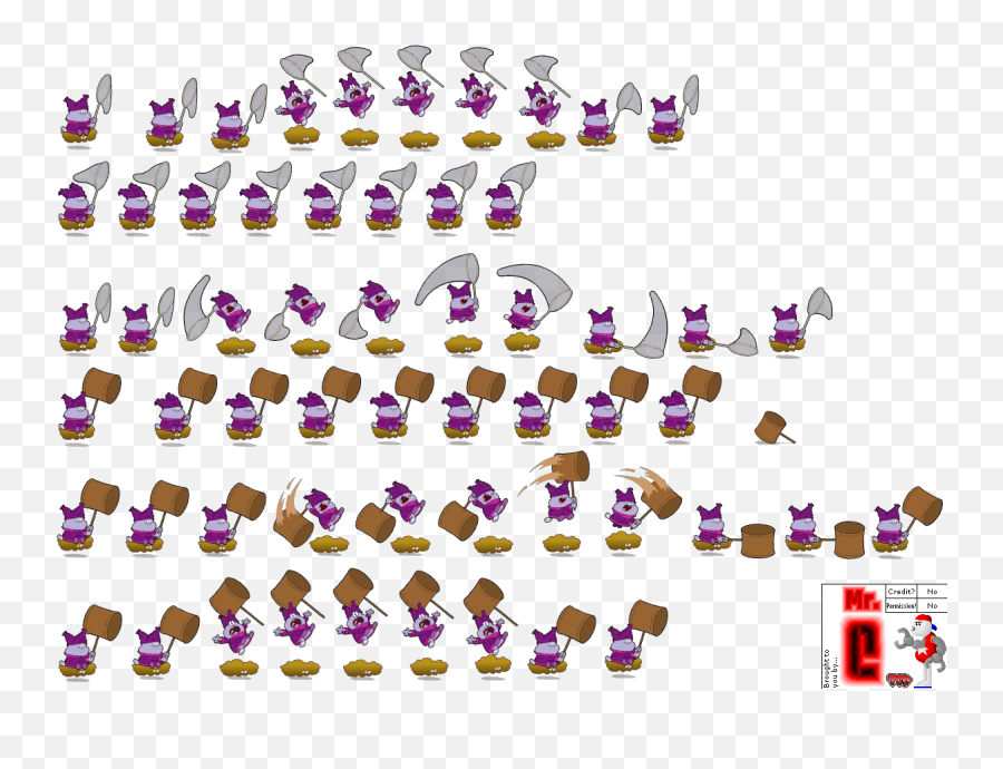 Pc Computer - Chowder Sprite Sheet Png,Chowder Png