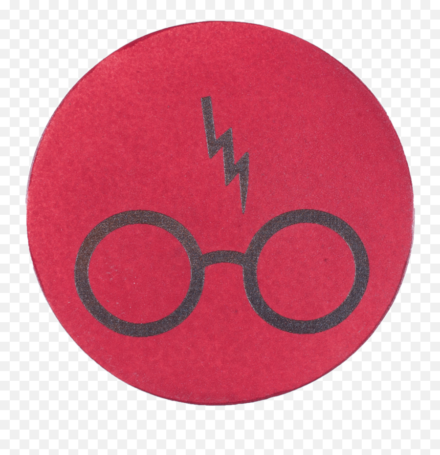 Harry Potter Glasses Inspired Coaster - Circle Png,Harry Potter Glasses Transparent