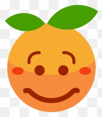 Clementine Orange Cartoon - Orange Face Cartoon Drawing Png,Clementine Png