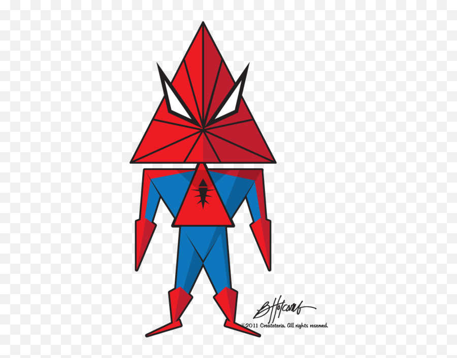Triangle Spider - Man Triangle Arizona Logo Png,Spider Logos
