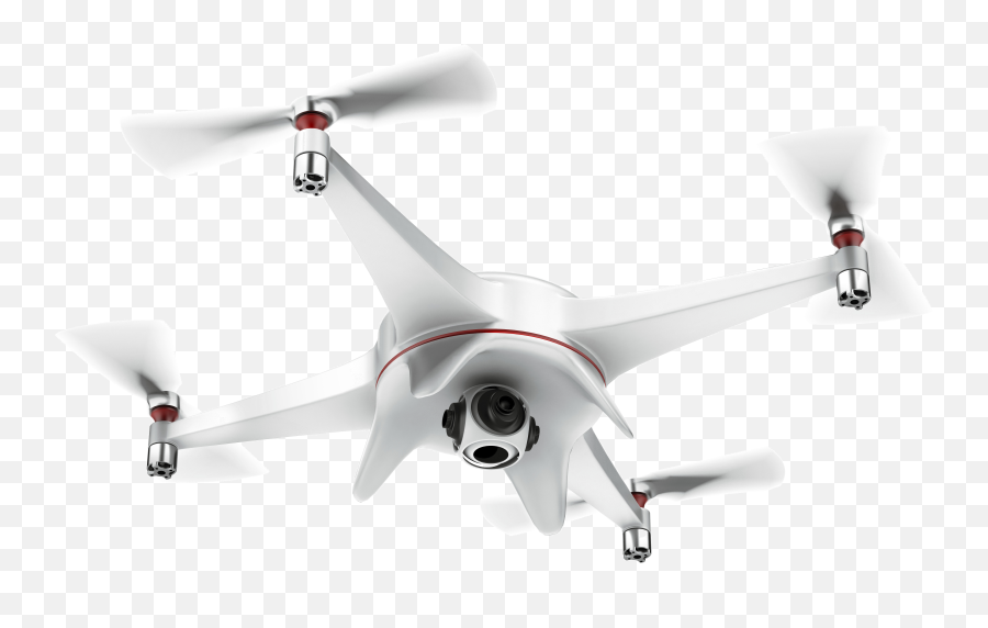 Quadcopter Drone Flying - White Drone Png,Drones Png