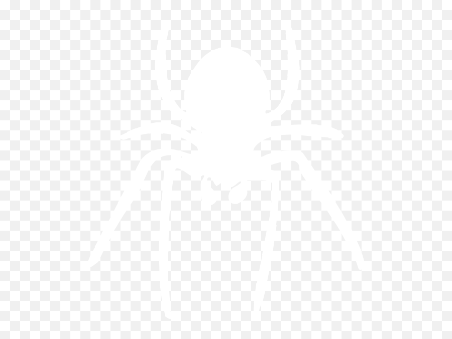 White Spider Clipart - Insect Png,Spider Clipart Png