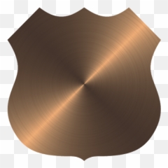 Shield Clipart Transparent Background - Metal Marron png