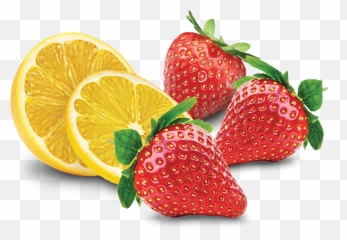 Yogurtland Find Your Flavor Strawberry Lemonade Sorbet - Strawberry And Lemon Png,Transparent Strawberry