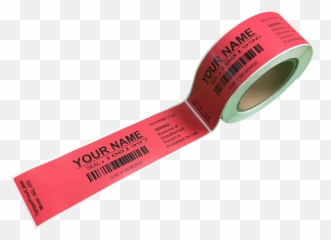Piece Of Tape Png - Tamperproof Tamper Seals 4553280 Label,Piece Of Tape Png