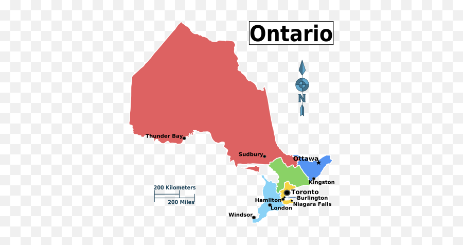 Free Png Images - Dlpngcom Map Of Ontario Regions,Super Saiyan Aura Png