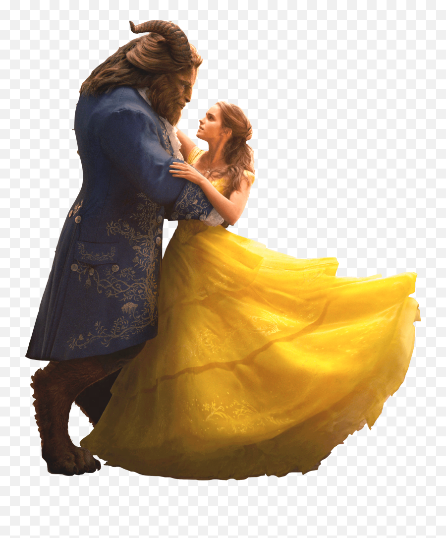 Beast Dancing With Belle Transparent Png