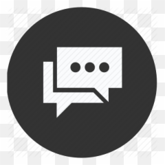 Circle Message Icon Png - Circle,Messages Icon Png