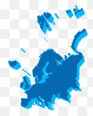 Europe Map Icon Of Flat Style - Available In Svg Png Eps Europe Map Light Blue,Europe Map Png