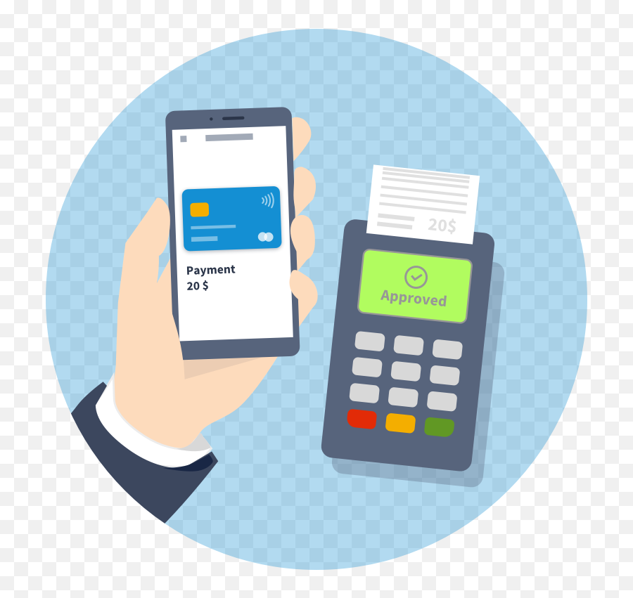 Google Pay And Apple Provisioning Verification - Mobile Payment Illustration Png,Apple Pay Png