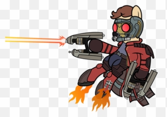 Star Lord Cartoon Png Image - Lord Gun Cartoon