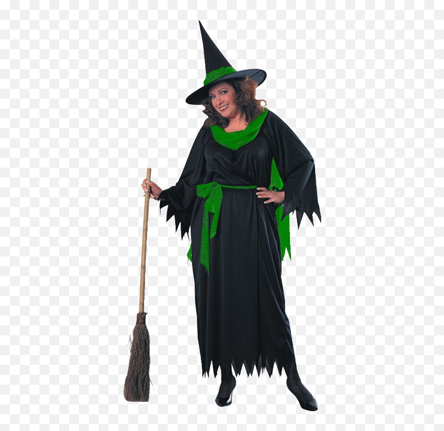 Sexy Witch Costume With Hat - Large Costume Hat Png,Witches Hat Png