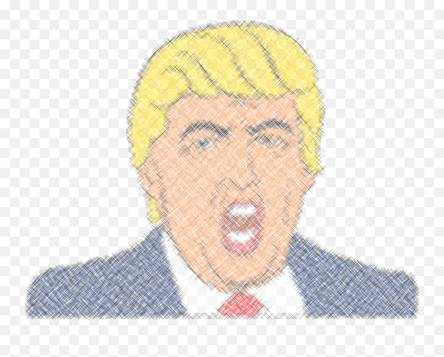 President Clipart Cartoon Donald Trump Picture 1952157 - Cartoon Png,Trump Transparent