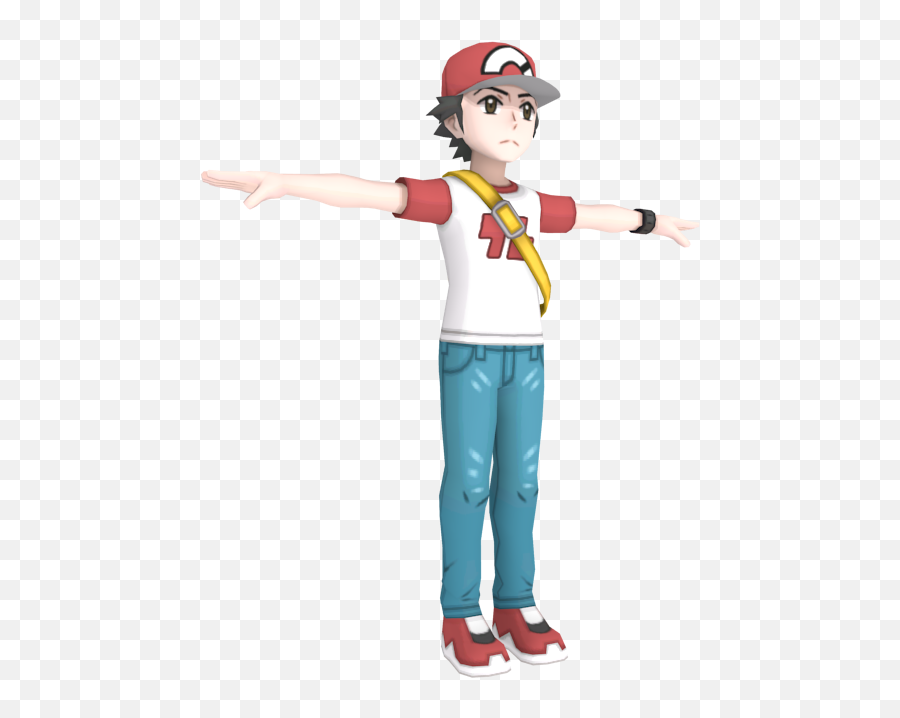 3ds - Pokémon Sun Moon Red The Models Resource Cartoon Png,Pokemon Red Png