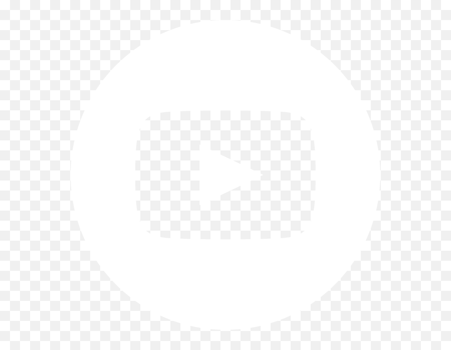 Download Youtube White Icon Social Media Png And - Circle,Youtube White Logo