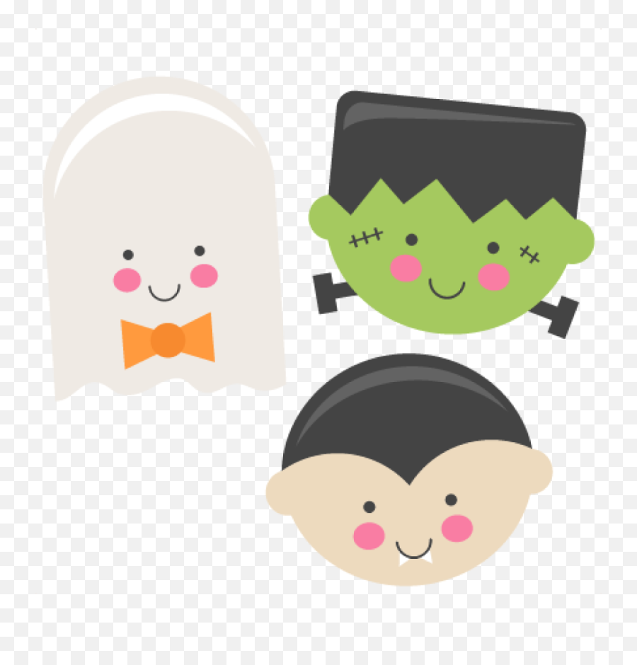 Free Cute Ghost Cliparts Download Clip Art - Cute Halloween Clipart Png,Ghost Clipart Transparent Background