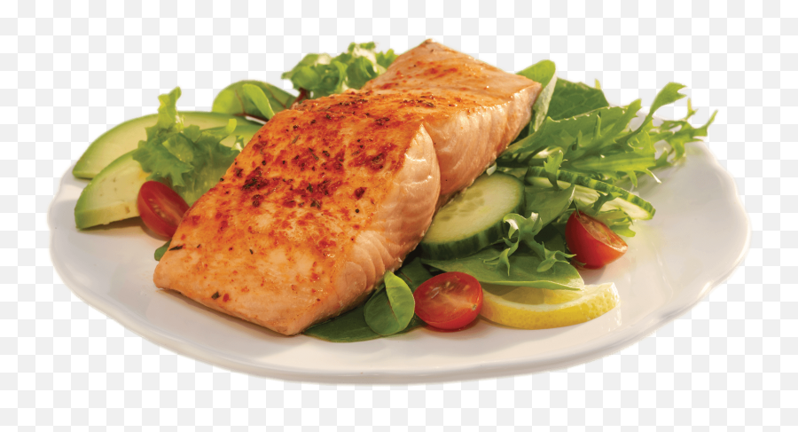 Salmon Dish Png Transparent - Cooked Salmon Fish Png,Salmon Png