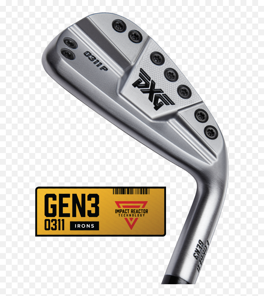 Pxg 0311 Gen3 Golf Club Iron Sets - Pxg Irons Png,Golf Club Transparent