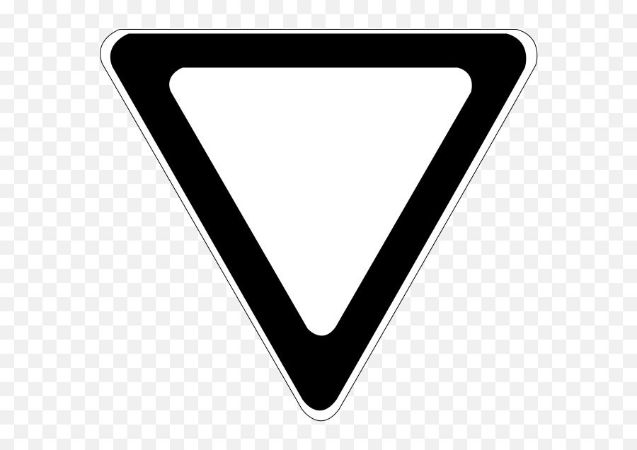 Yield Sign Vector Eps Clip Art Icon - Sign Png,Yield Sign Png