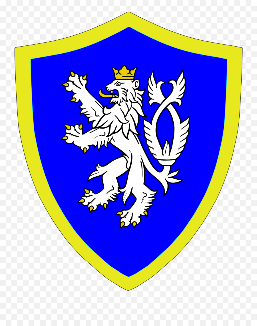 Lion - Czech Republic Coat Of Arms Png,Shield Clipart Png