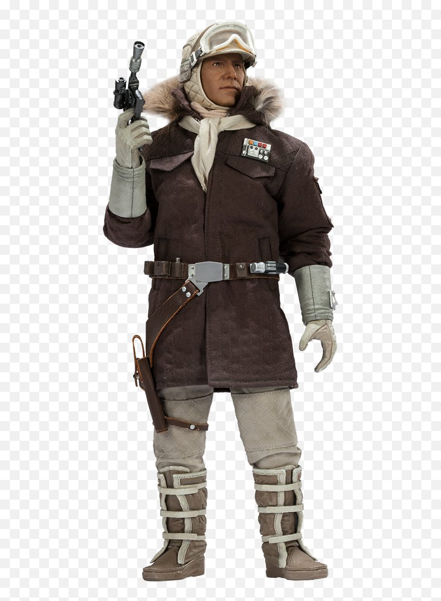 Star Wars Captain Han Solo Hoth Sideshow - Han Solo Hoth Cosplay Png,Han Solo Png