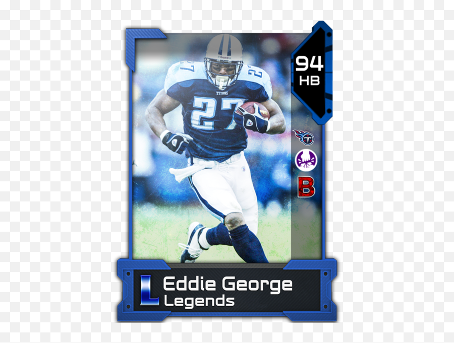 Madden 19 Most Wanted - Eddie George Madden 19 Png,Madden 18 Png