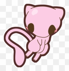 Pokemon Mew Mythical Mythicalpokemon - Pokemon Chibi Mew Png,Mew Png
