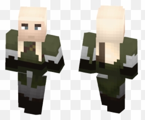 Download Legolas Lord Of The Rings Minecraft Skin For Free - Green Hair Minecraft Skin Png,Legolas Png