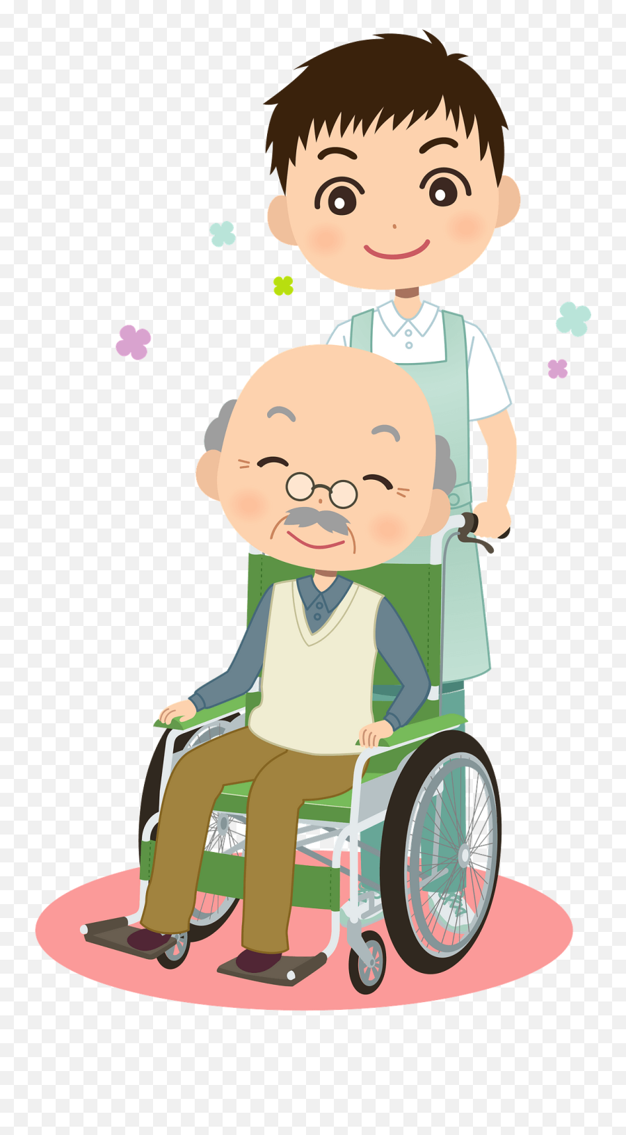 Nursing Elderly Care Clipart Free Download Transparent Png - Cartoon,Nursing Png
